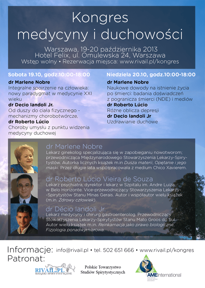 Kongres medycyny i duchowości – 19-20 października, Warszawa
